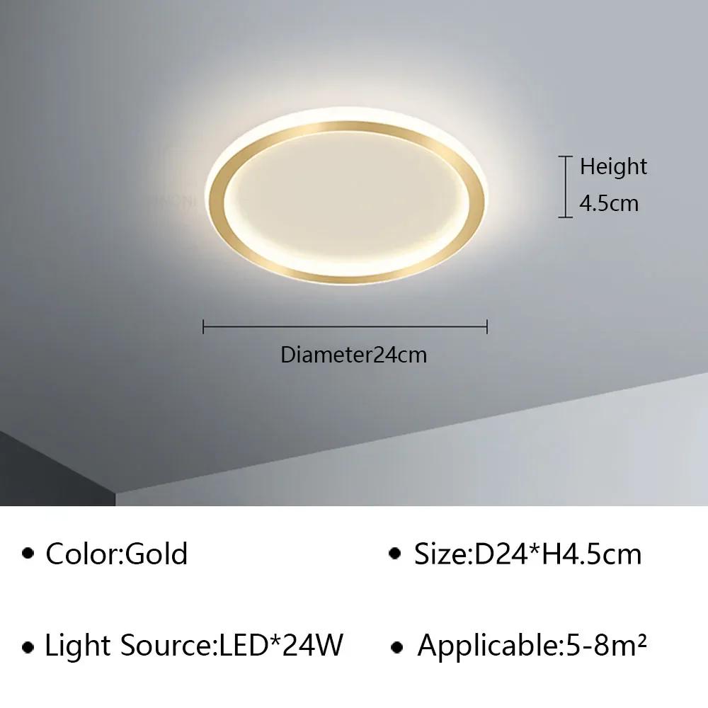 Современный светодиодный потолочный светильник для гостиной, столовой, прохода, гардеробной, балкона, спальни, потолочная люстра, внутреннее декоративное освещение