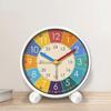 Mute Children Clock Creative Electronic Clock Desktop Decoration Alarm Clock  Early Education