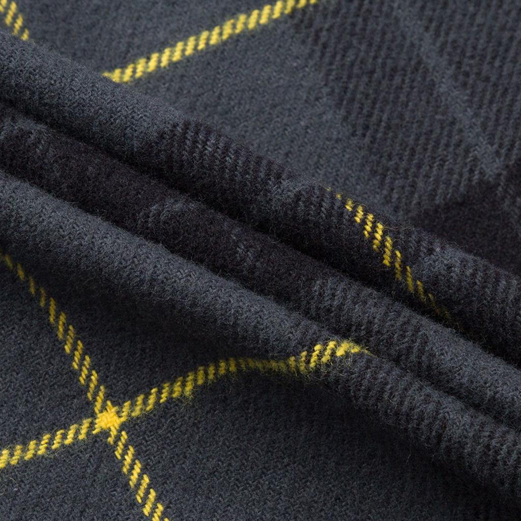 Vans Поло Удобная модная универсальная рубашка с длинным рукавом Мужские рубашки черного цвета VN000J0GDGS