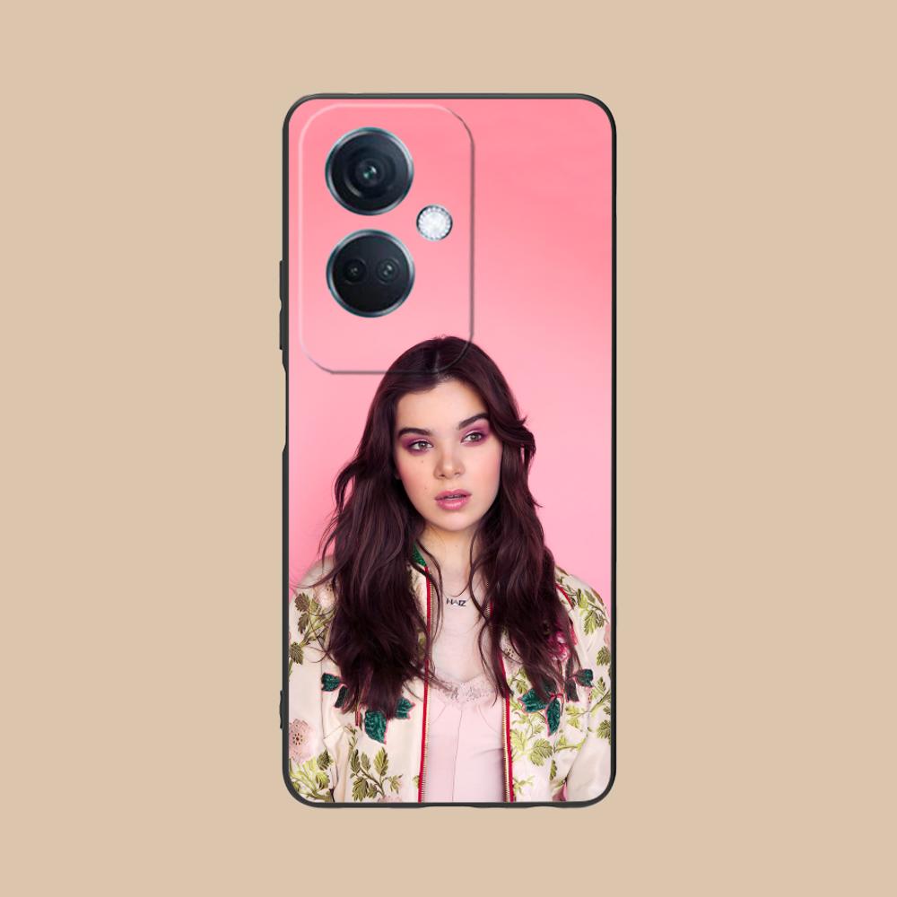 Hailee Steinfeld Matte TPU Mobile Phone Case for OPPO Find X9 X8 X7 X6 X5 X3 X2 Plus s Pro Ultra Lite Colorful Printing Cover