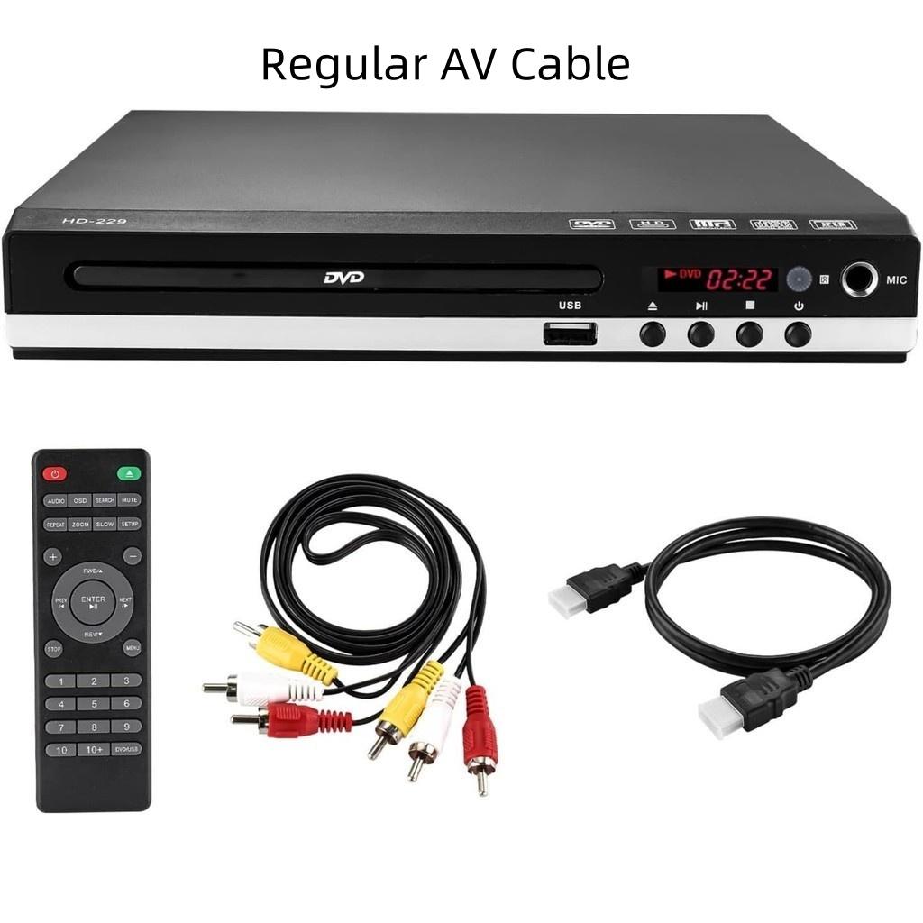 Новый USB мини детский VCD аппарат высокой четкости, бытовой DVD/EVD плеер