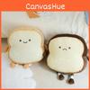 Cute Bread Toast Plush Doll Pillow With Expression Design For Gift Childrens