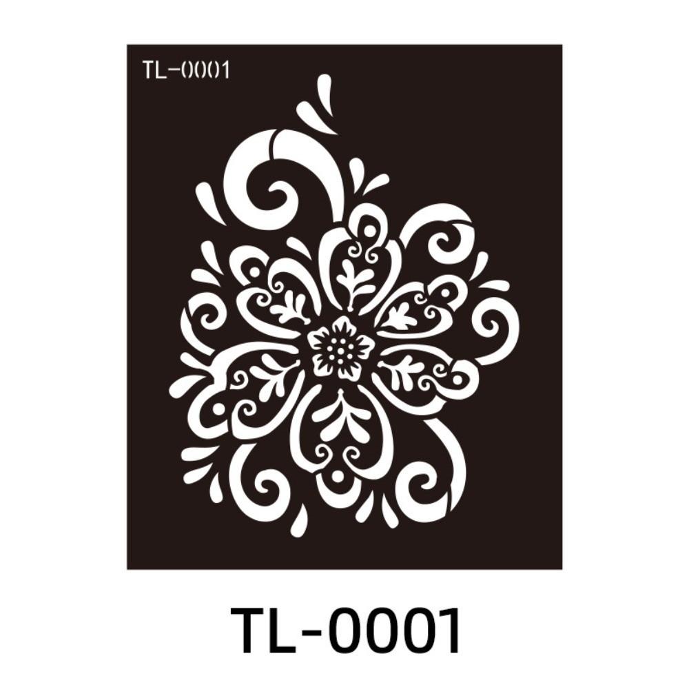 Fake Tattoo Decals Henna Tattoo Stencil Mehndi Stickers Body Art Sticker Legs Arm Hand
