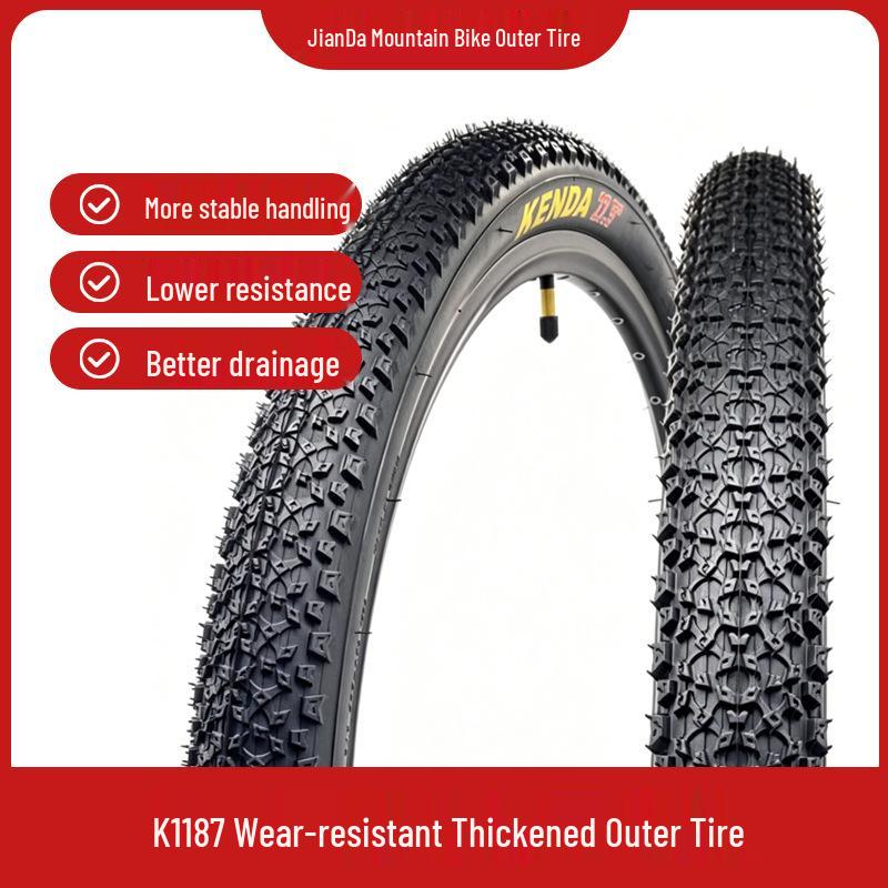 JianDa K1187 Mountain Bike Tire - Available in 24/26/27.5/29 x 1.95 Sizes