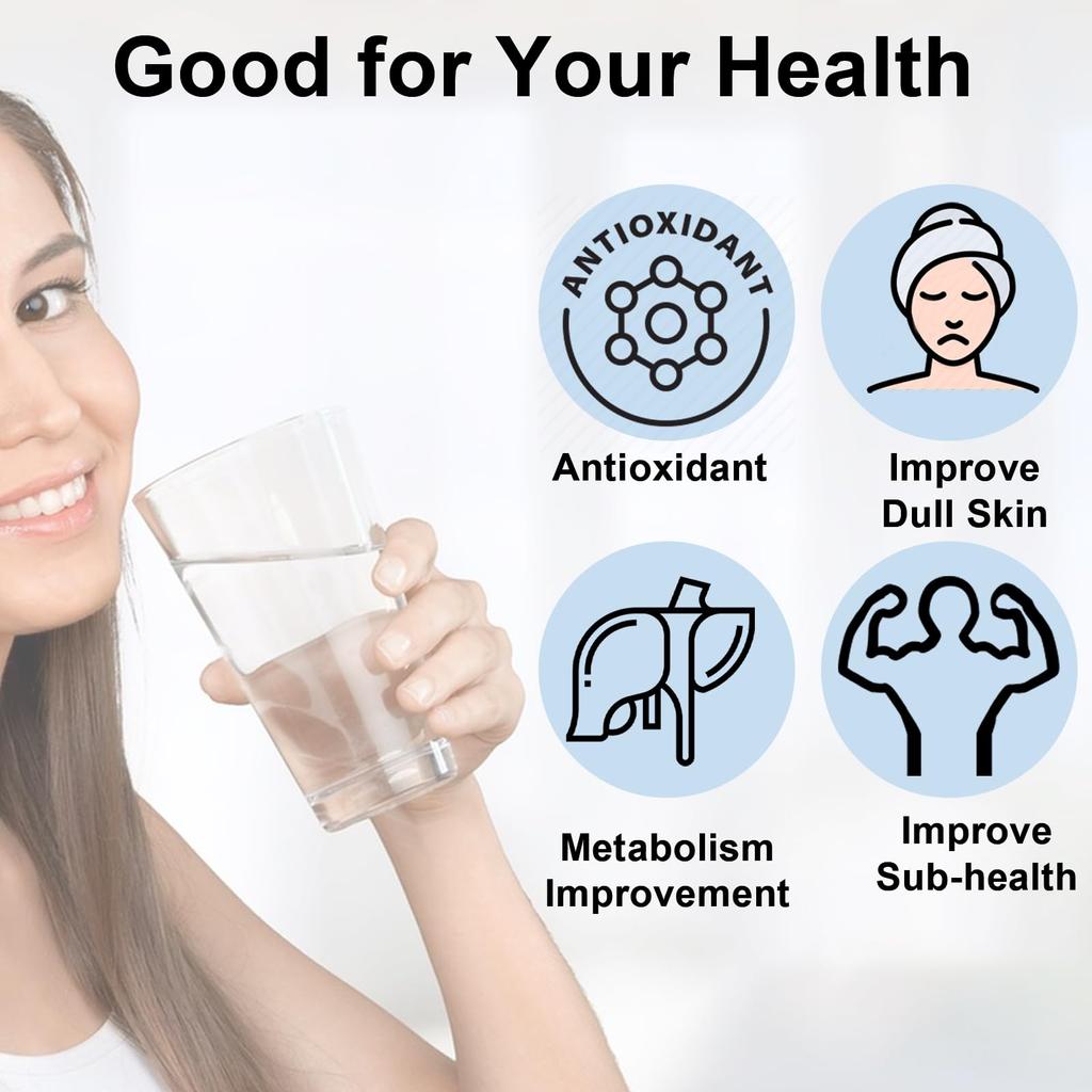 3 In 1 Hydrogen Water Bottle, Portable Hydrogen Water Bottle Generator, Rechargeable Hydrogen Water Ionizer Machine for Home Office Travel