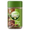 BRU Растворимый кофе из свежеобжаренных кофейных зерен | Настоящий вкус кофе с южноиндийских плантаций | 100% кофе, банка 50 г