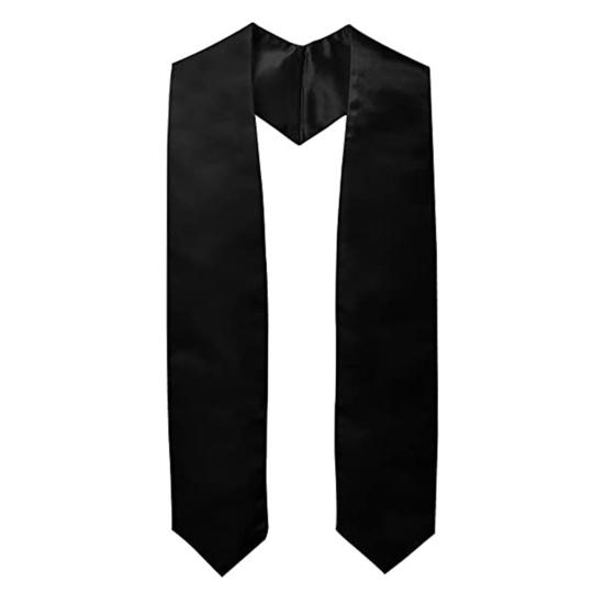 Выпускная лента для студентов, длинный атласный ремень 150 см, однотонная студенческая мягкая атласная лента для вечеринок, торжеств, выпускной аксессуар