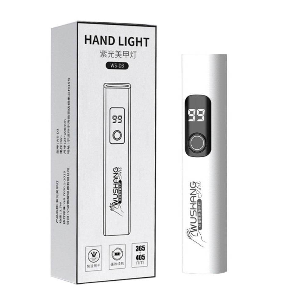 UV Pen-Style Nail Dryer with LED Display Gel Polish Drying Lamp UV Led Lamp Nail Art Tools