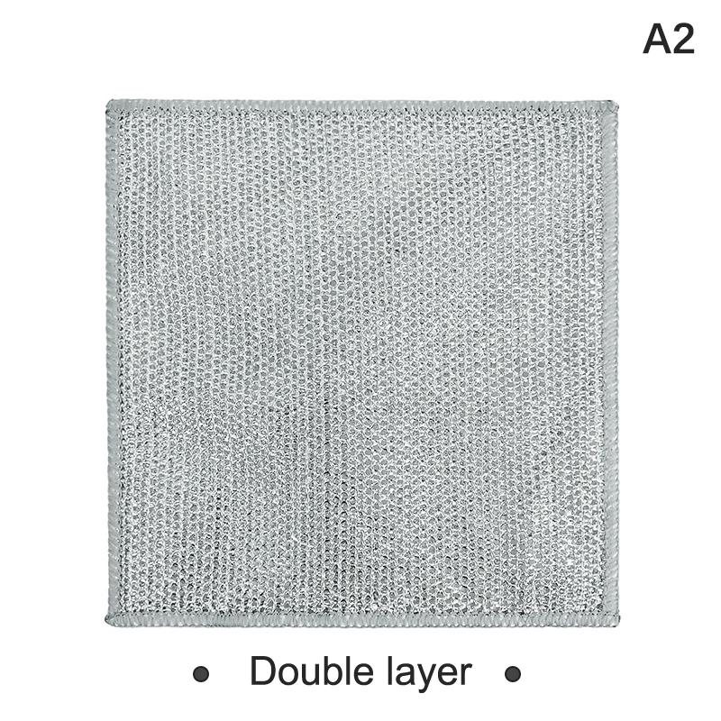 Салфетка для чистки серебра, полотенце для волшебной посуды, многоразовое антипригарное масло, тряпка для мытья посуды, кастрюля, сильное удаление ржавчины, замена шариков из стальной проволоки, тряпка