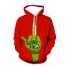 Autumn Kids Christmas Santa Claus Hoodie Men Cartoon Graphic Pullover Adult Casual Hooded Clothing Boys Girls Fashion Top Coat
