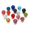 High Quality Disco Pave Clay 30pcs Czech Crystal Spacerbead 10mm Rhinestone Rounddiscoball