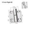 1Pcs 304 Stainless Steel Removable Hinge Door Hinges  Window Door Cabinet Cupboard