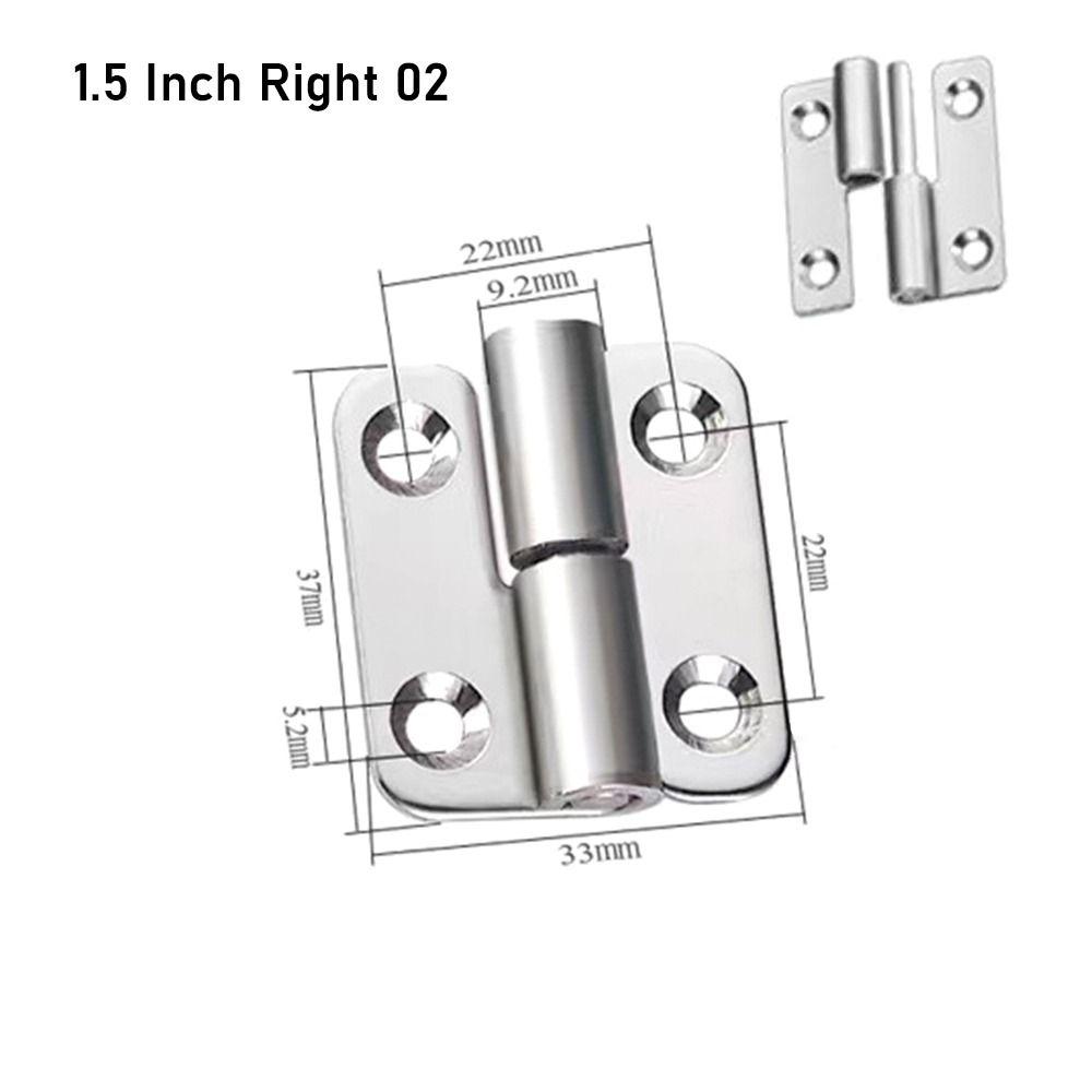 1Pcs 304 Stainless Steel Removable Hinge Door Hinges Window Door Cabinet Cupboard