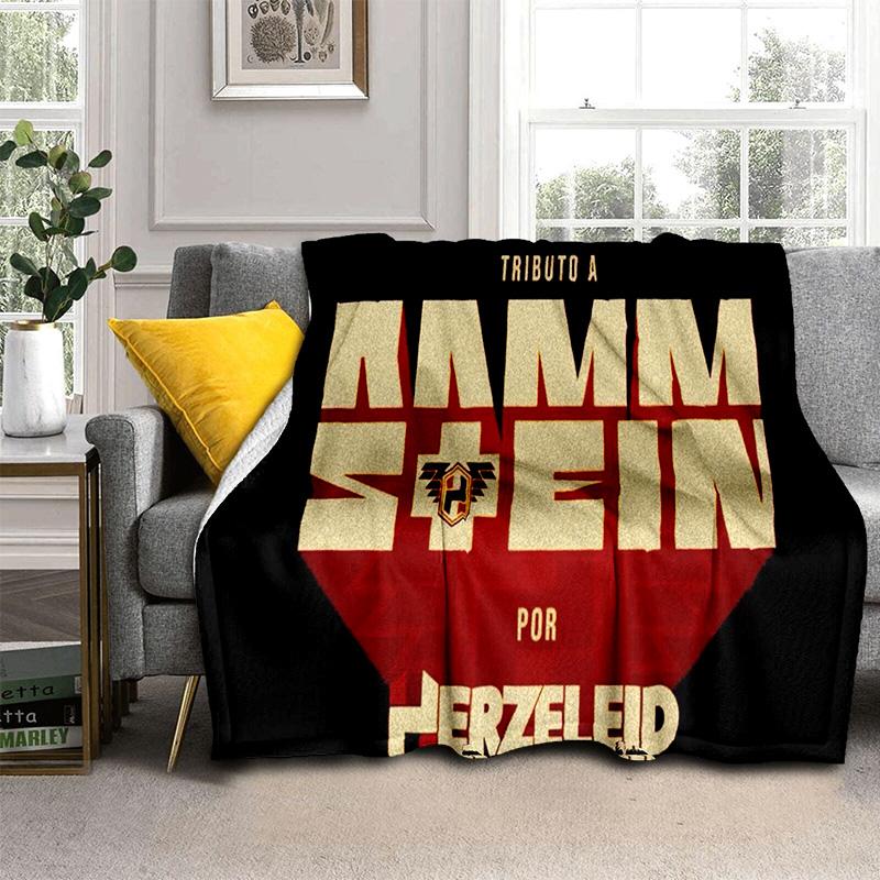 Одеяло с 3D R-Rammstein Heavy Metal Band, мягкое одеяло для дома, спальни, кровати, дивана, пикника, путешествия, офиса, одеяло, детское одеяло