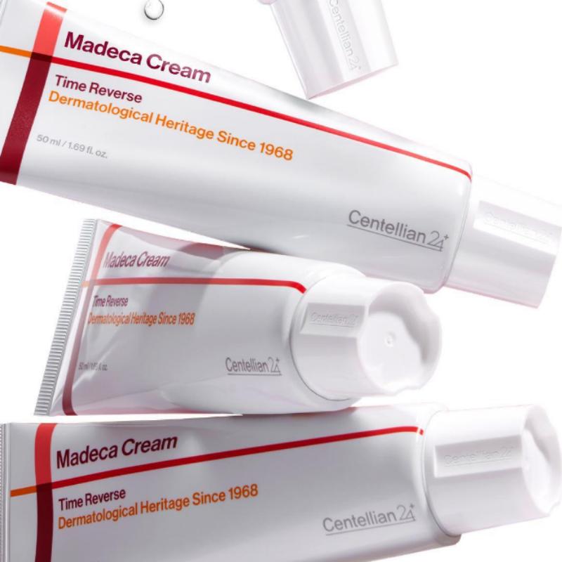 CENTELLIAN24 Крем Мадека Time Reverse 50 мл + 2 x 15 мл + 3 тканевые маски Derma