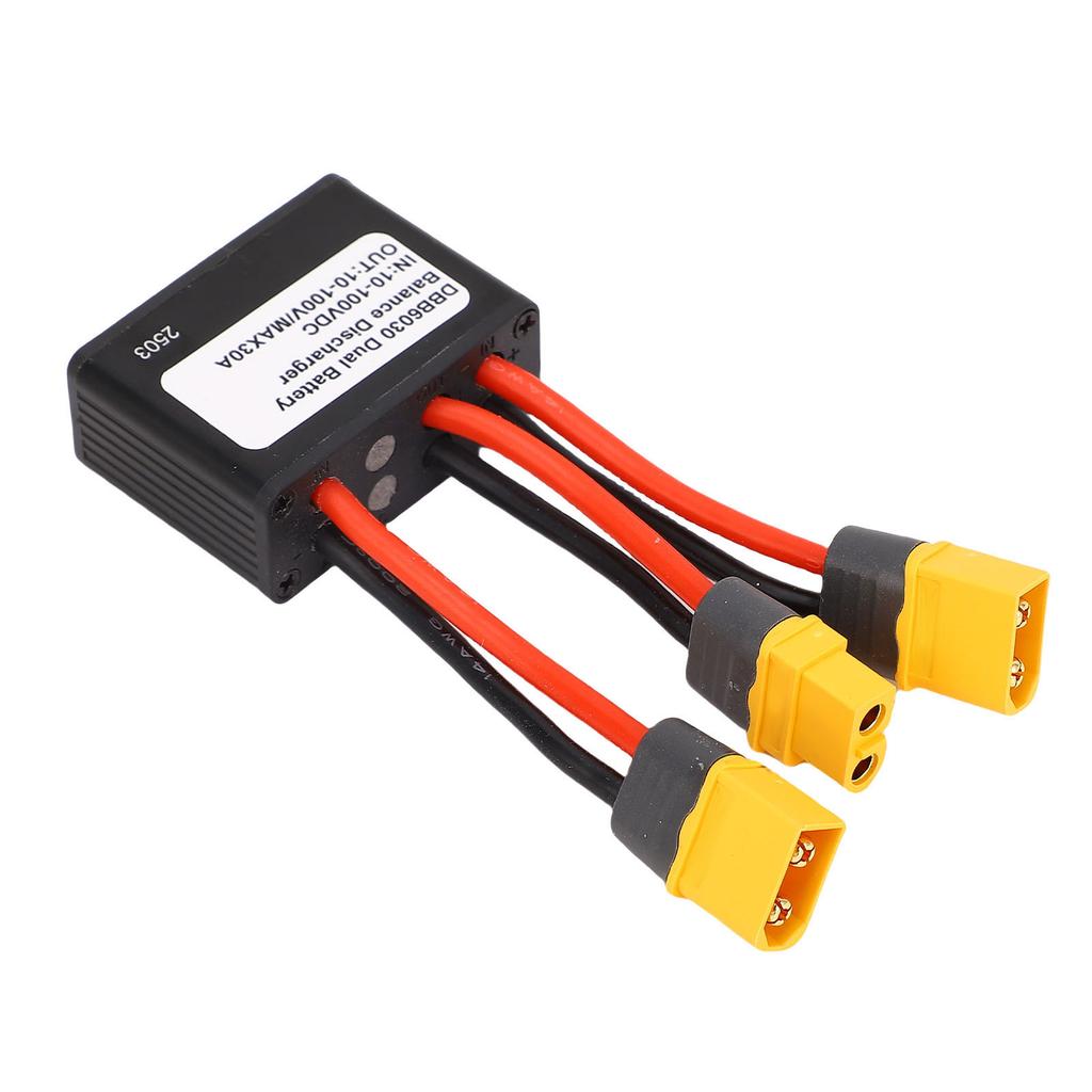 Электрический преобразователь разряда двойной батареи 30А 1000 Вт Переключатель-балансир двойного аккумуляторного блока с портом зарядки для велосипеда