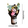 Halloween Bouquet Artificial Flowers Table Centerpiece Pumpkin Bouquet Artificial Flowers with Eucalyptus Leaves Indoor Table