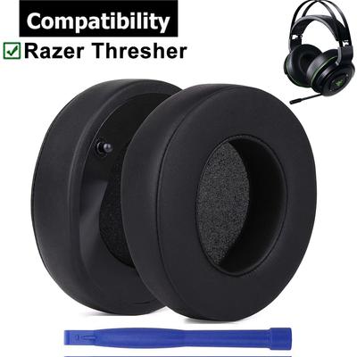 1 пара сменных амбушюров для наушников Razer Thresher Ultimate Tournament Edition PS4 Xbox One Dolby 7.1 Gaming Headsets