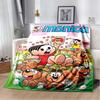 Turma da Mônica Short-Pile Blanket,Warm Soft and Suitable for All Seasons,Cartoon Blanket for Sons and Daughters.