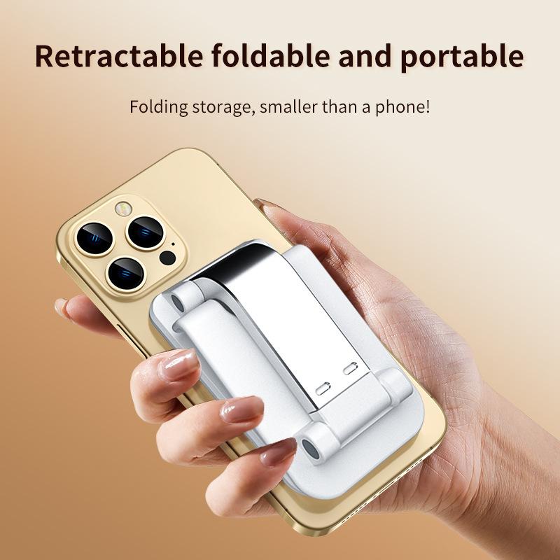Desktop Foldable Live Drama Chasing Mobile Phone Holder Height Adjustable Tablet Holder Portable Mobile Phone Holder Desktop