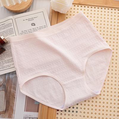 Женские трусы, трусики большого размера, нижнее белье с высокой талией, жаккардовые трусики с подтяжкой живота 7A, антибактериальные женские трусики с промежностью без следов