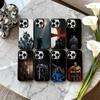 Чехол для телефона C-Crusaders-S T-Templar-R K-Knight для iPhone17,16,15,14,13,12,11 Plus,Pro Max Черный Конфетный серебристый чехол для телефона