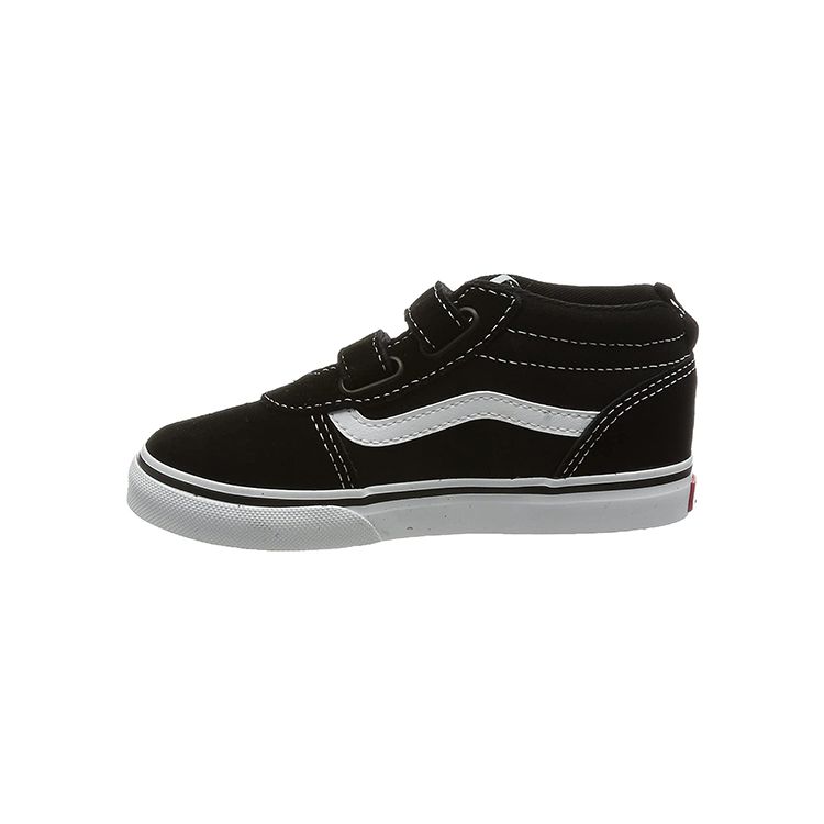 Vans Ward Mid Velcro Casual Skate Shoes Baby Sneaker Black VN0A5HYXIJU
