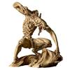 Kaiyodo Artpla ARTPLA SCULPTURE WORKS Evangelion Unit 2 Beast 2nd Form The Beast Geofront Blood Battle бежевый цвет высота 170 мм неокрашенный пластик