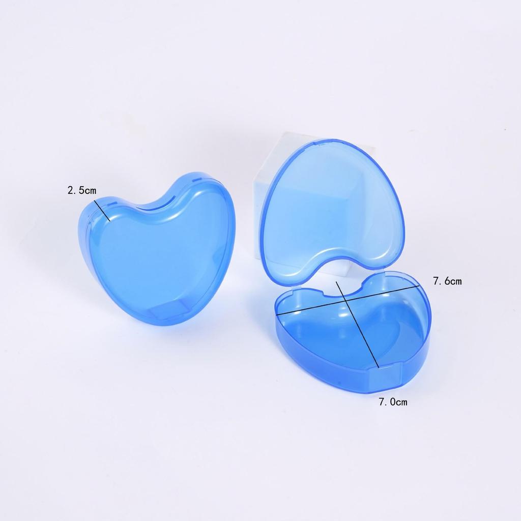 Пластиковый контейнер для хранения зубов Laoke Clear PP для ретейнеров, зубных протезов и брекетов