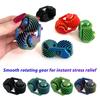 3D Printed Fidget Spinner Toy Anxiety Stress Relief Gear Spinner Sensory Toys Portable Travel Focus Enhancing Office Fidget Gear Toy