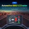 P16 Автомобильный OBD2 LCD-метр HUD Автомобильный Цифровой Проекционный Дисплей TFT Экран Автоаксессуары С Оборотами Напряжением Температурой Воды Км/ч Скоростью