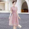 Женское улучшенное платье ципао лето новое маленький дизайн темперамент тонкое платье