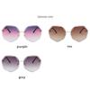 Retro Gradient Sunglasses Punk Driving Glasses Korean UV Protection Shades  for Women Man