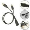 Universal USB 2 Data 1 Female Power Charge To 2 Male Cable Converter