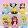 Action Frozen Figure Cartoon Model Toy Decoration Children Ornament Gifts
