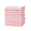 10pcs Soft and Breathable Bamboo Fiber Small Square Hand Towel for Kindergarten Children's Small Towel