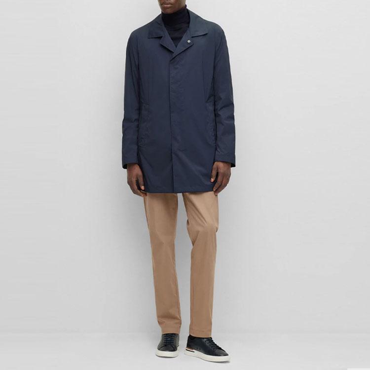 Hugo Boss Пальто мужское SS23 Морской синий 50483282-404