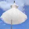 4 Layer White Petticoat Lolita Bottoms Skirt Support New Boneless Puffy Skirt