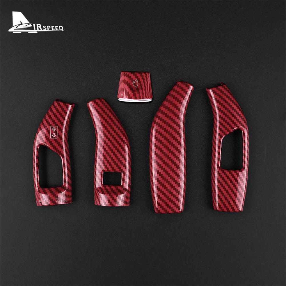 Для Mercedes Benz A B C E S GLC CLA GLA GLE GLS CLS GLK ML Класса W205 W213 W212 Углеродная Накладка на Рычаг Переключения Передач и Механизм Стеклоочистителя W176 W204