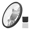 77mm Whirlpool Glass Prism Kaleidoscope Lens Filter Optical Glass Lens Filter Professional
