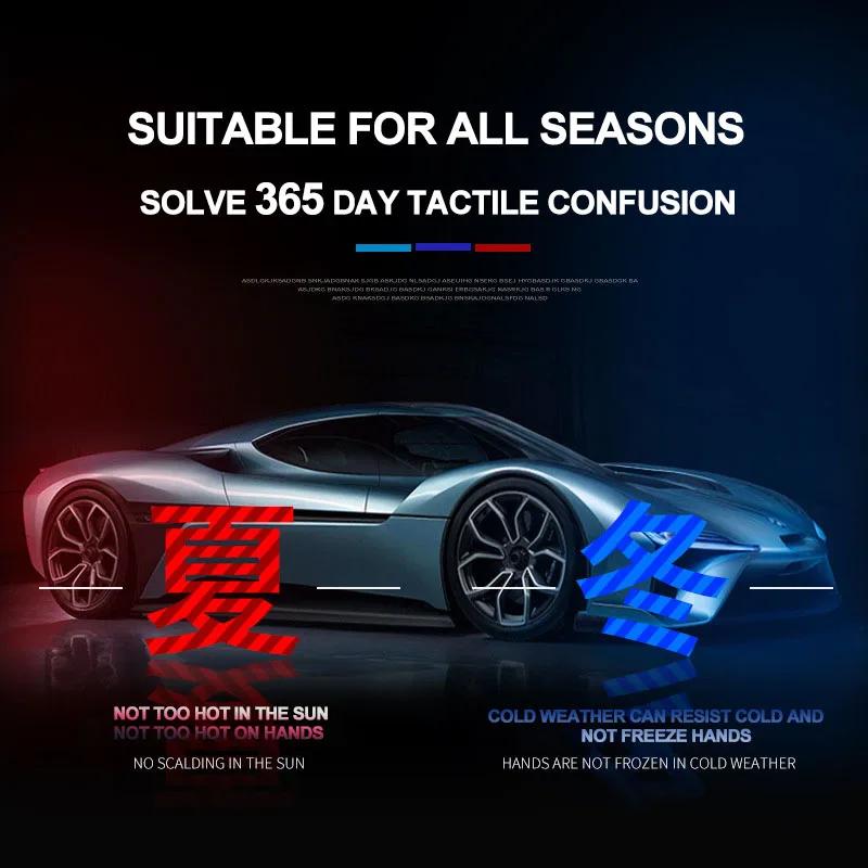 O Type Car Steering Wheel Cover Wrap For Ford Ranger 2018 2019 2020 2026 2026 2026 2026 Auto Accesorioss Holder Protector