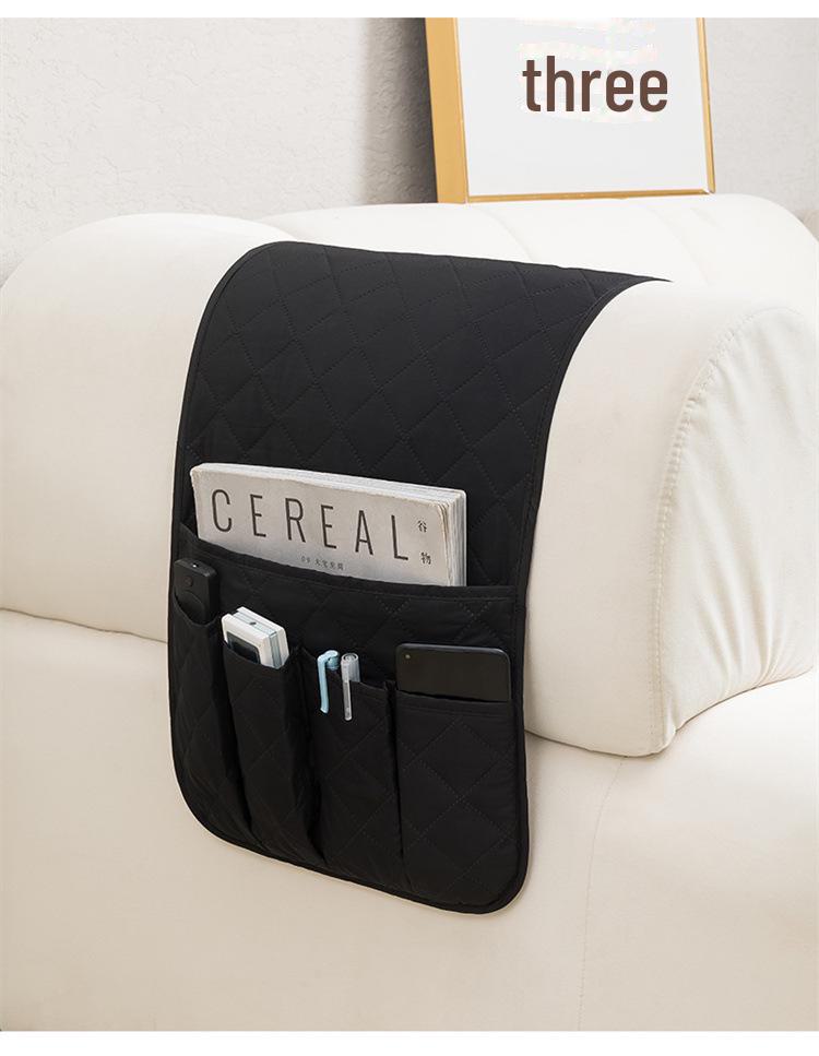 Сумка-органайзер для журналов и пульта дистанционного управления из ткани - прикроватная тумбочка/стол/диван, подвесное хранение