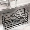 Carbon Steel Seasoning Storage Rack Wall Mounted Spice Storage Draining Shelf  Refrigerator