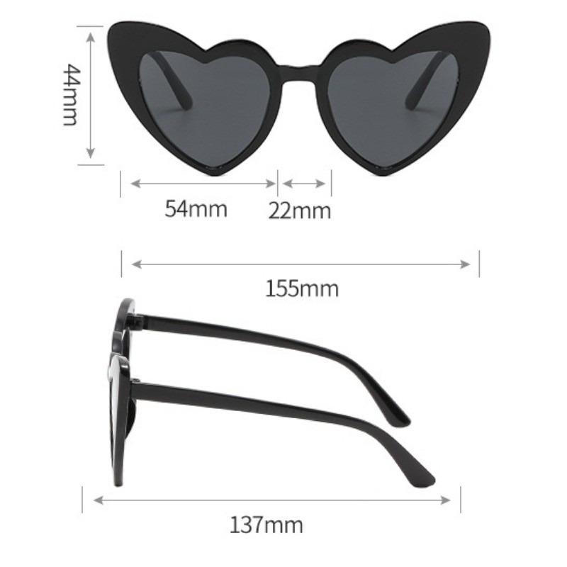 20 шт. Модные очки в форме сердца, идеально подходящие для свадеб, дней рождения, медового месяца, выпускных подарков и особых случаев