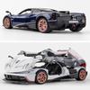 1/32 Huayra Dinastia Суперкар Металлический Литой Модель Автомобиля Звук и Свет Высокая Симуляция Модель Подарок Игрушка