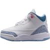 Детская обувь Air 3 Retro TD 'White Cobalt Bliss' HQ0782-101