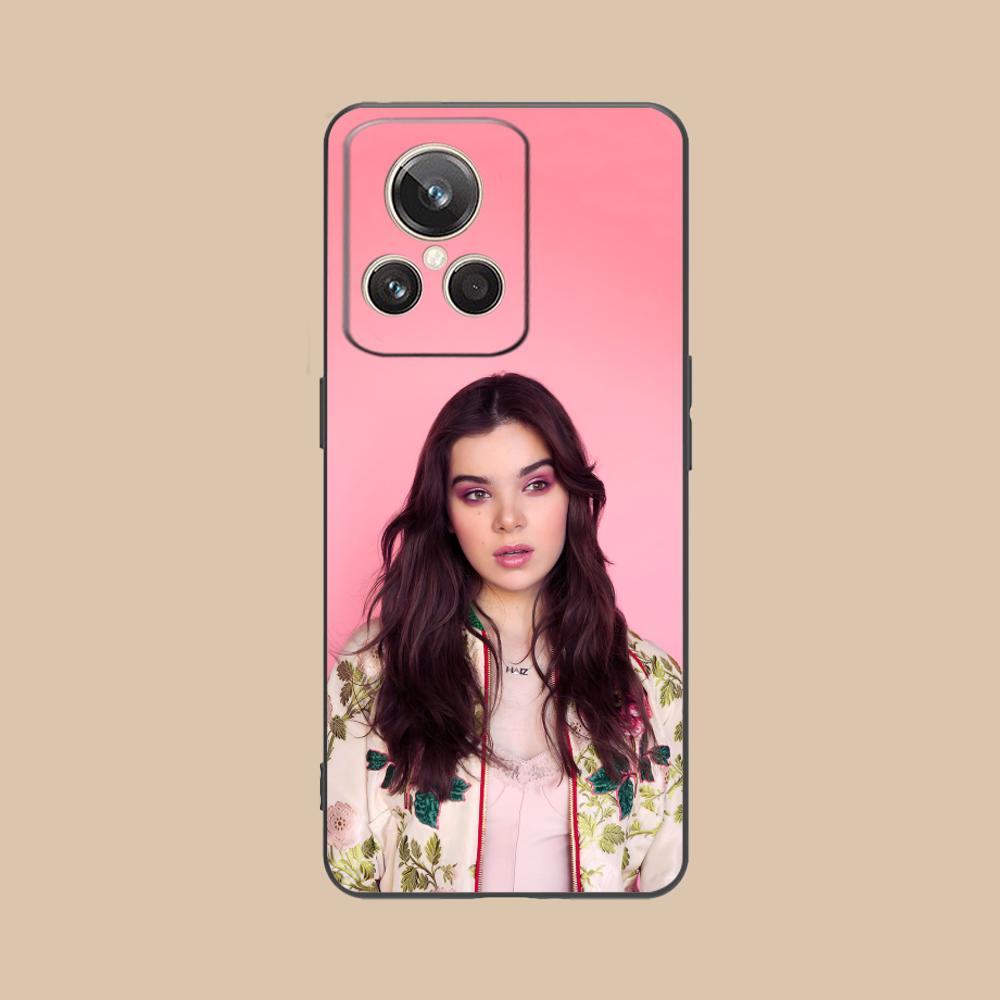 Матовый ТПУ чехол для мобильного телефона Hailee Steinfeld для Realme GT 8 Neo Pro C75 73 71 C67 65 C55 53 C35 31 C20 15 Цветная обложка