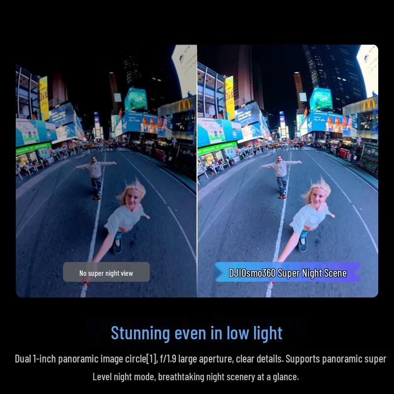 DJI Osmo 360 8K Панорамная экшн-камера Велосипедный комплект заднего вида (Китайская версия)