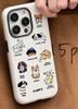 Пара котов милый чехол для iPhone 11/11 iPhone чехол 11promax мультяшный 1 пленка два в одном