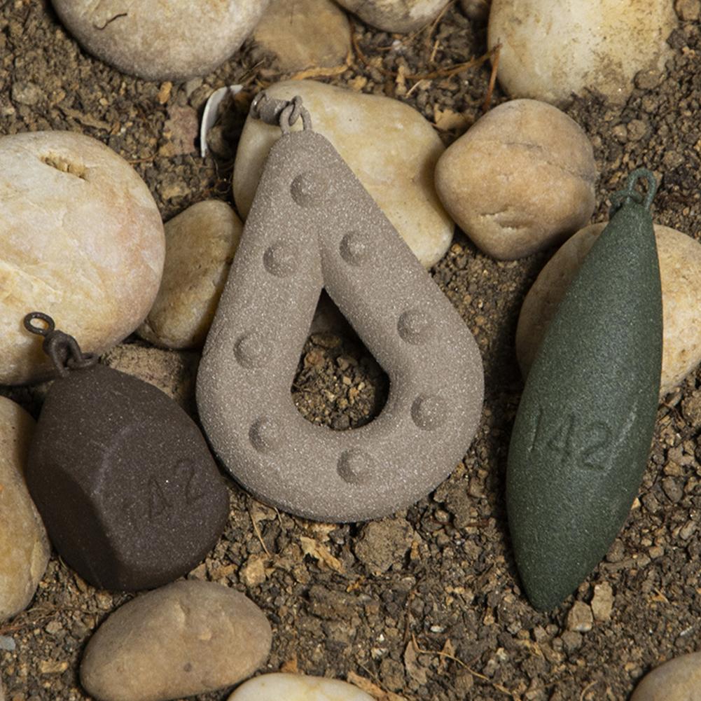 1 шт. 142 г Ouli Fishing Рыболовный свинцовый груз с вращающимся кольцом, незацепляющийся донный, противозакручивающийся ланцетный квадратный свинцовый груз